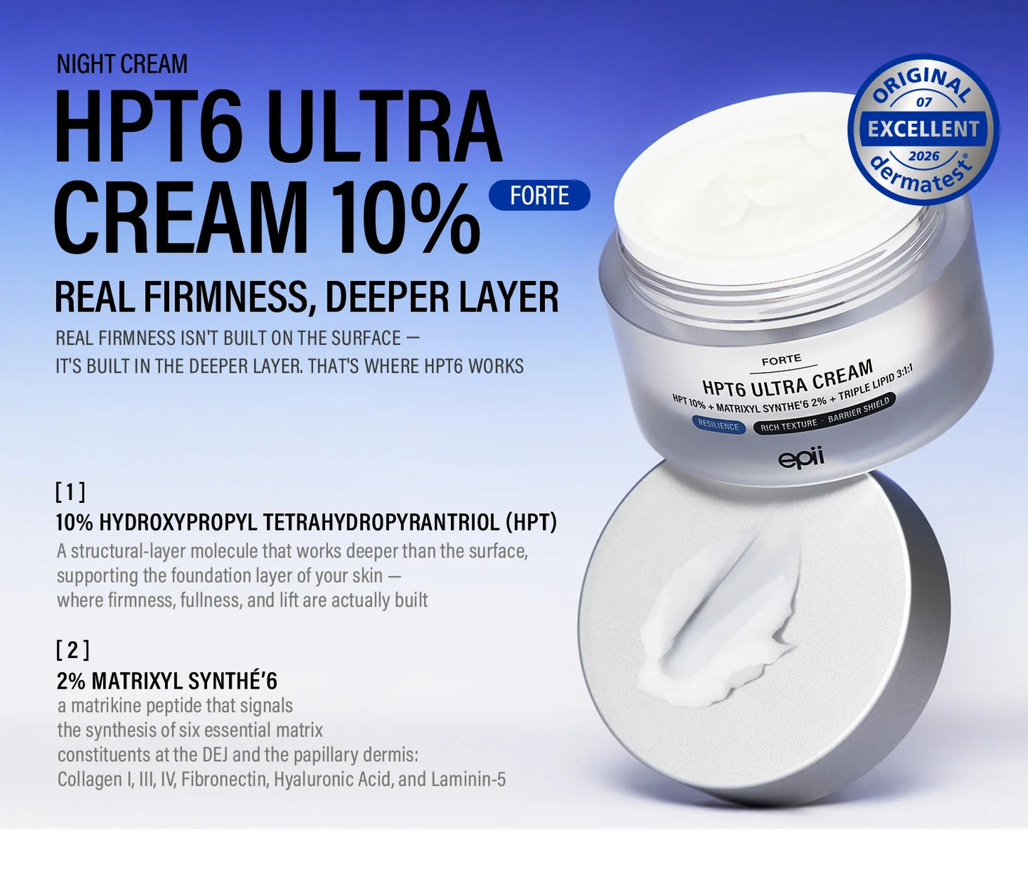 Epii HPT6 Ultra Cream 10% Forte Face Cream