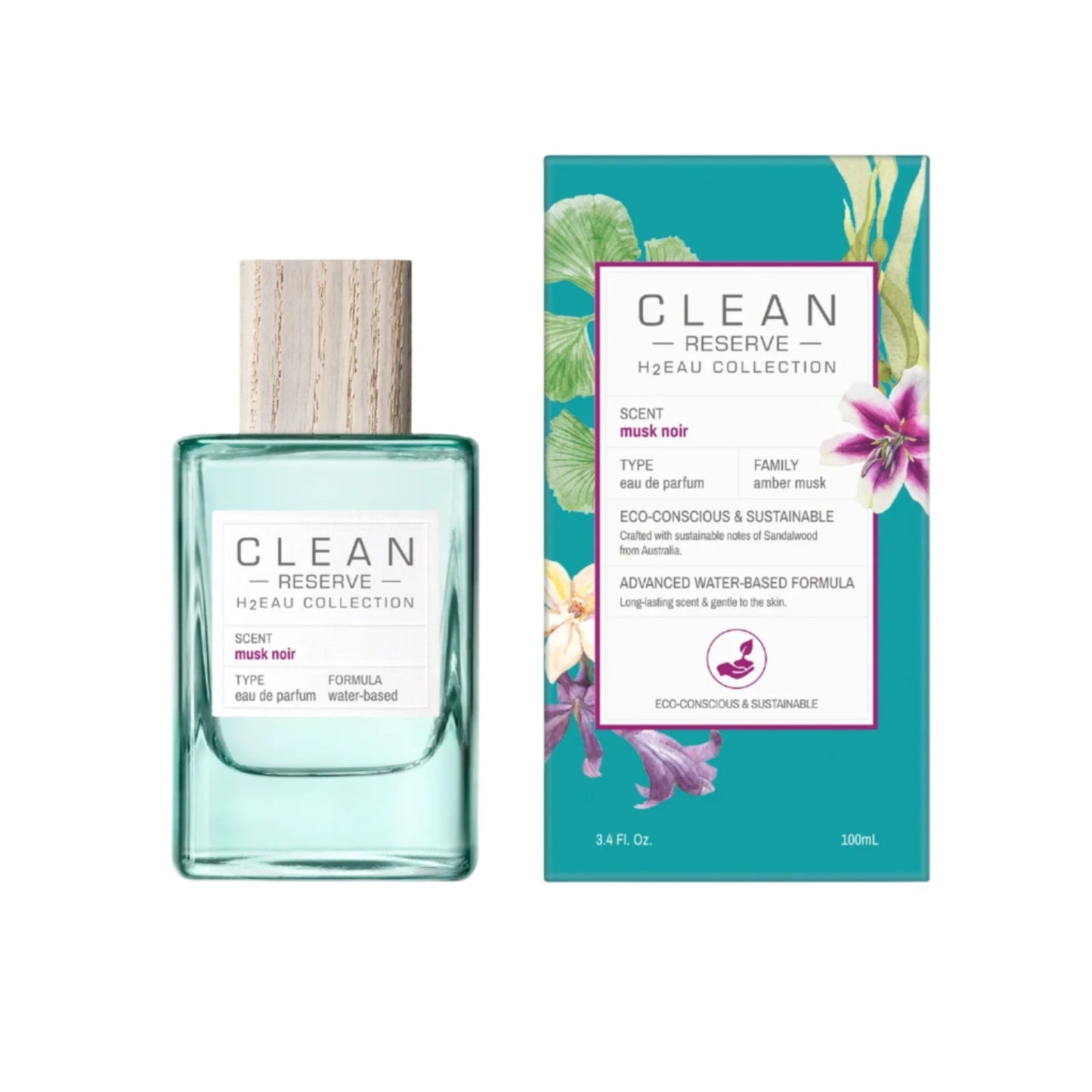 Clean Reserve H2EAU COLLECTION Musk Noir EDP