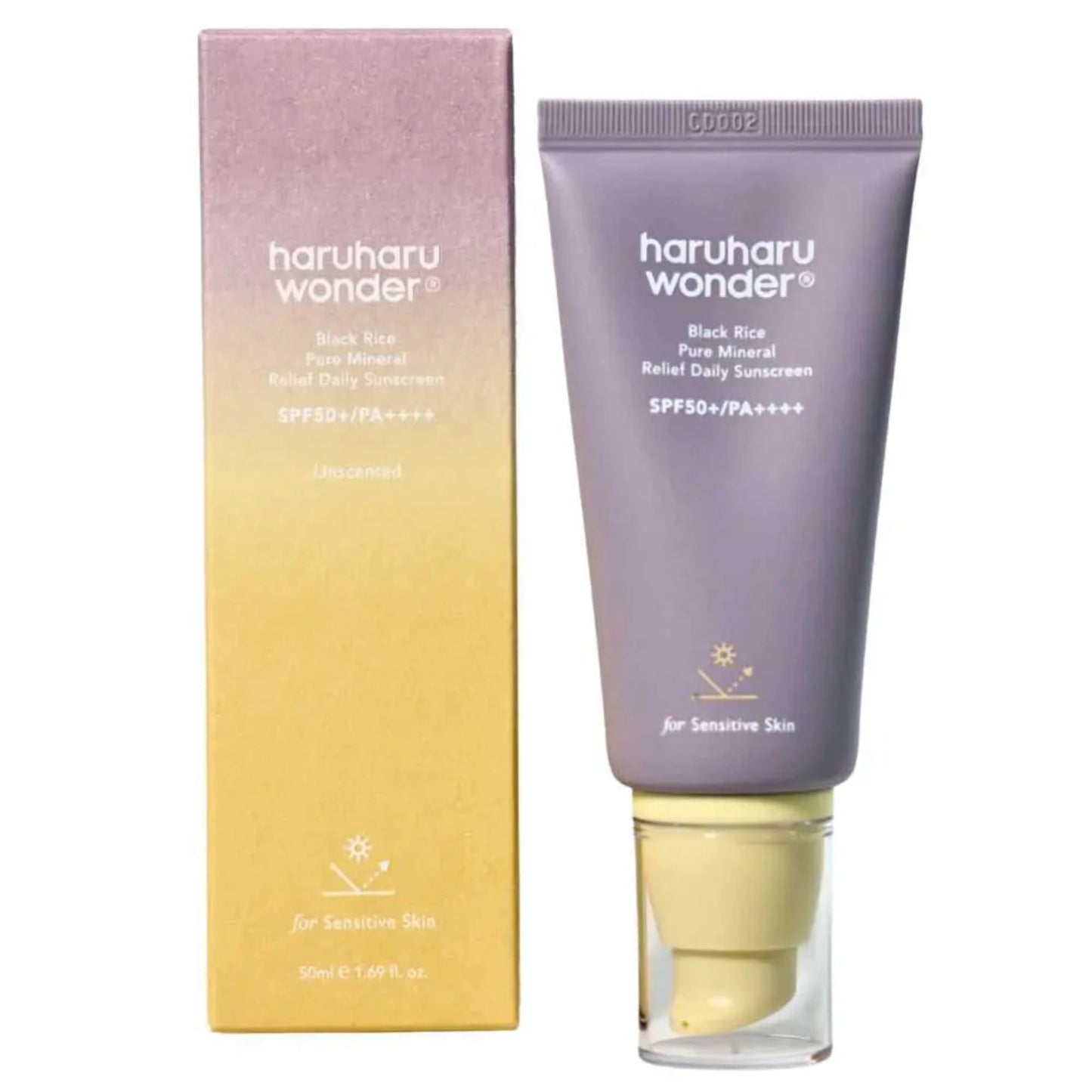 haruharu wonder Black Rice Pure Mineral Relief Daily Sunscreen