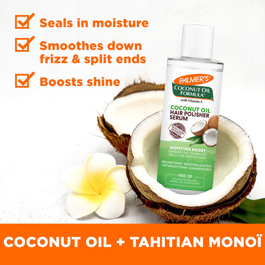 Palmer’s Coconut Oil Formula Moisture Boost Hair Polisher Serum