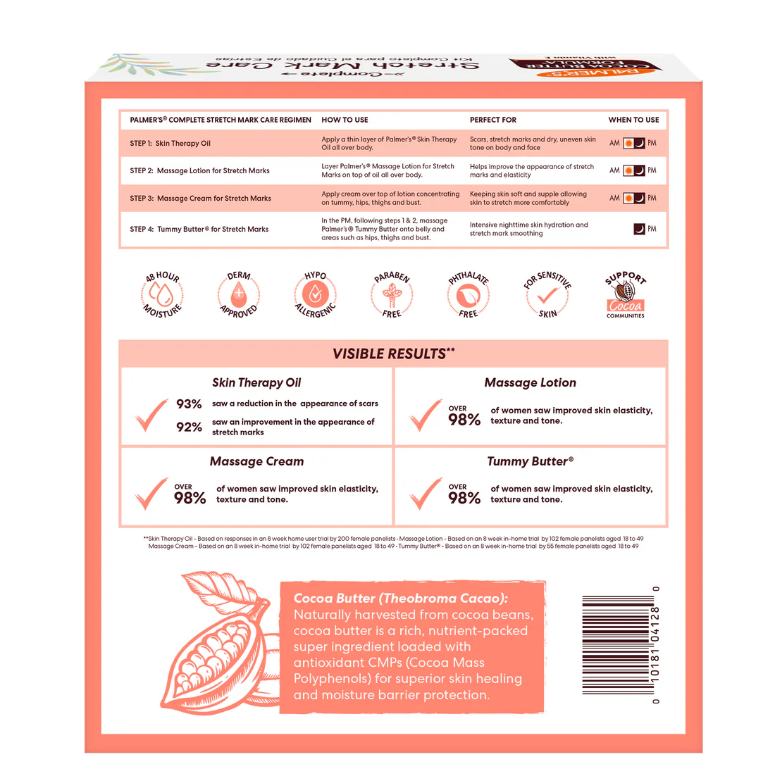 PALMER’S Complete Pregnancy Stretch Mark Care Kit