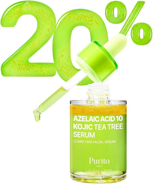 PURITO Seoul Azelaic Acid 10 Kojic Tea Tree Serum