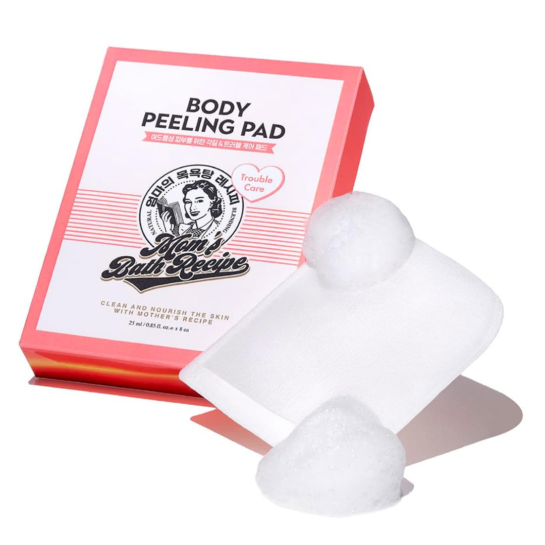 Mom’s Bath Recipe Body Peeling Pad Trouble