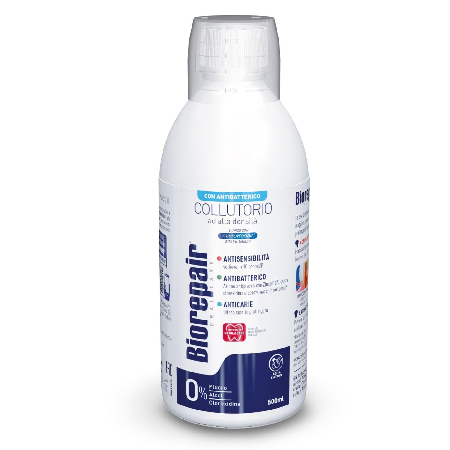 Biorepair Antibacterial Mouth Wash 500ML