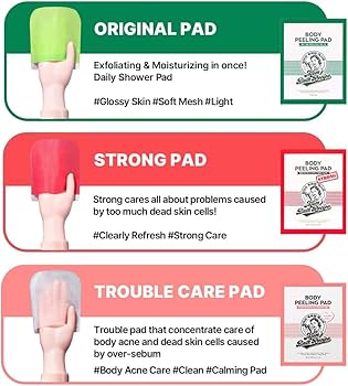 Mom's Bath Recipe Body Peeling Pad STRONG