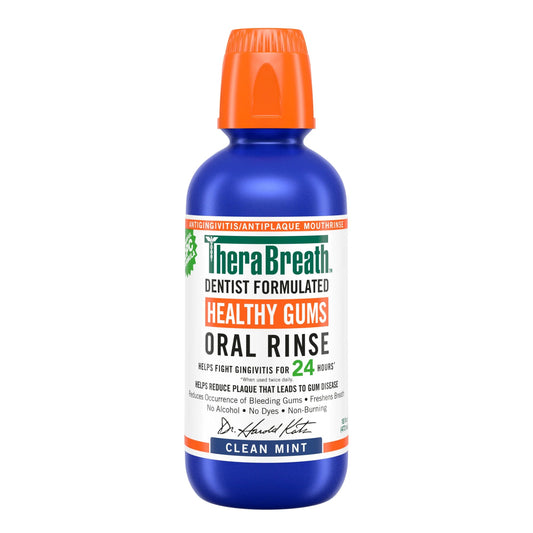 THERABREATH Healthy Gums Mouthwash Antigingivitis - Clean Mint