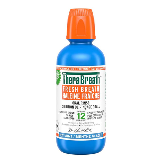 THERABREATH Fresh Breath Oral Rinse Invigorating - Icy Mint
