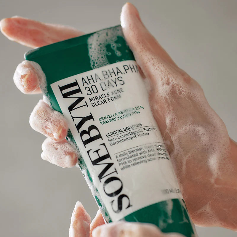 Some By Mi Acne AHA BHA PHA 30 Days Miracle Acne Clear Foam