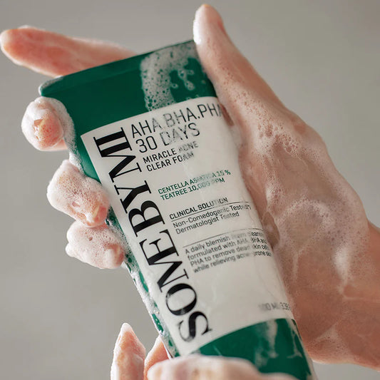 Some By Mi Acne AHA BHA PHA 30 Days Miracle Acne Clear Foam