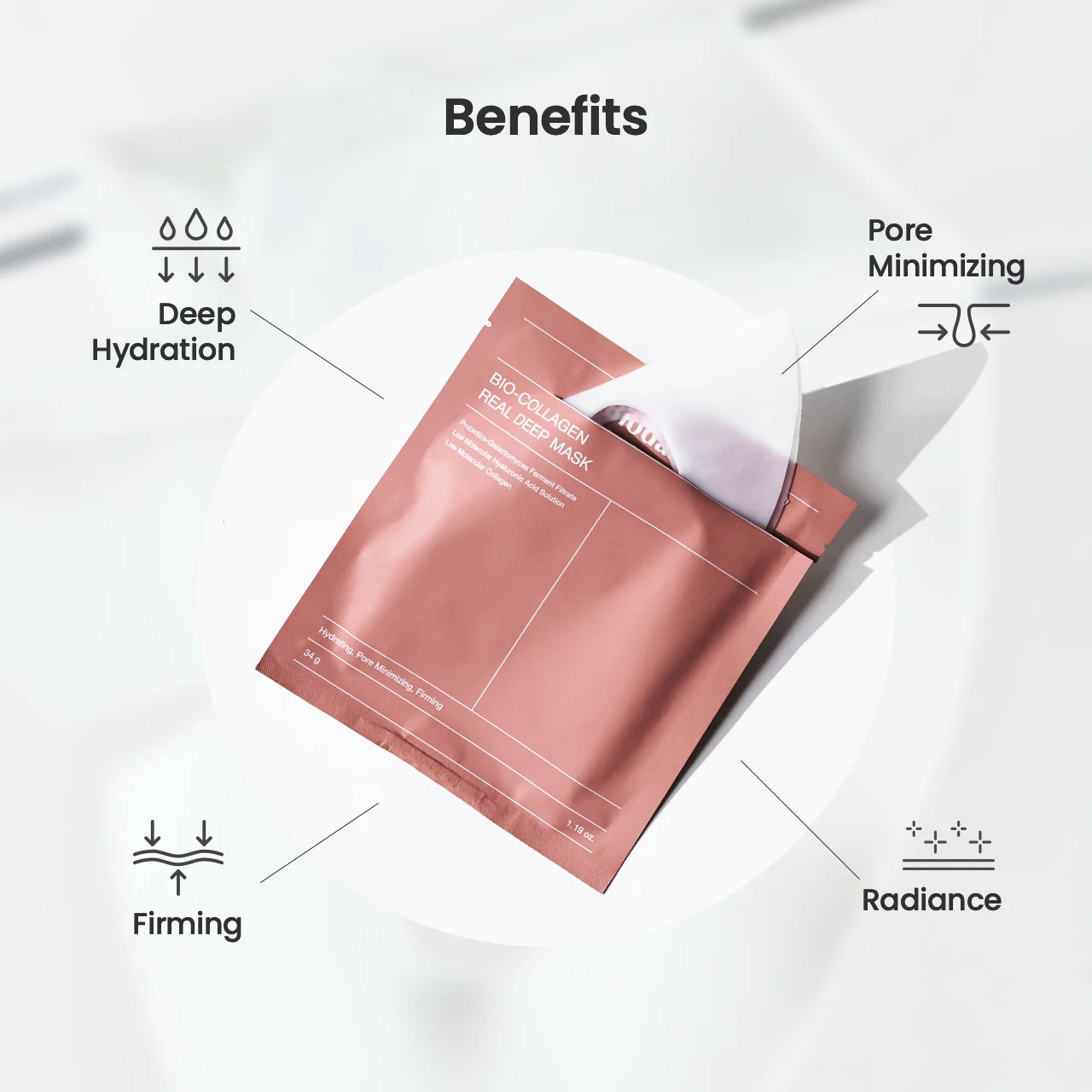 Biodance Bio-Collagen Real Deep Mask Pack of 4