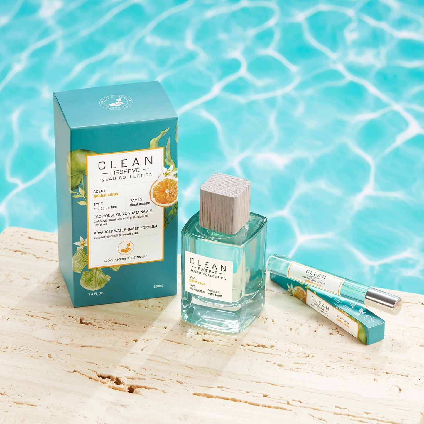 Clean Reserve H2EAU COLLECTION Golden Citrus EDP