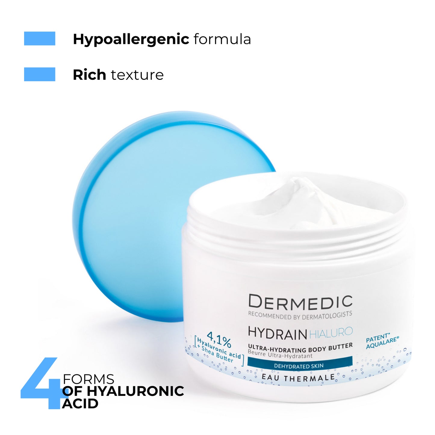 Dermedic Hydrain³ Hialuro Ultra-Hydrating Body Butter