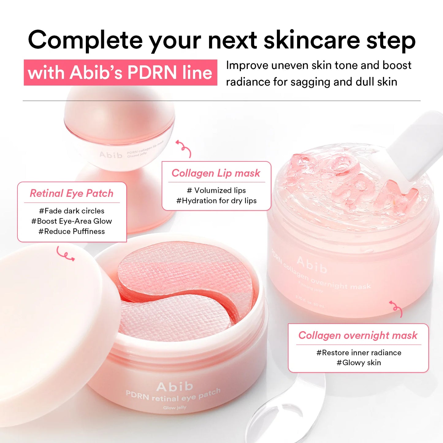 Abib PDRN Retinal Eye Patch Glow Jelly