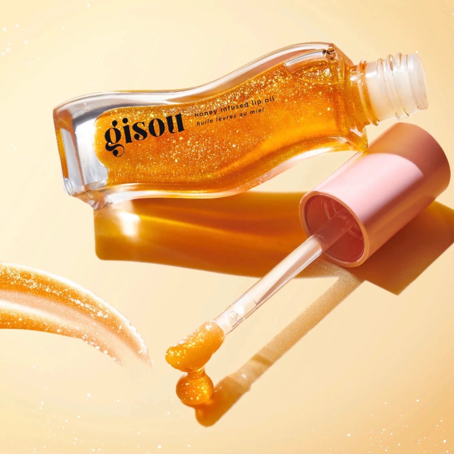 Gisou Golden Shimmer Glow Lip Oil