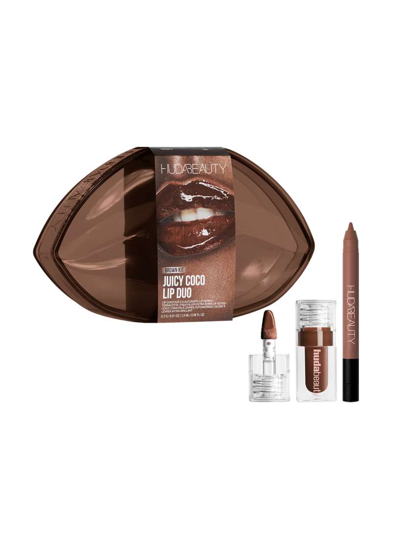 Huda Beauty Juicy Coco Lip Duo Kit