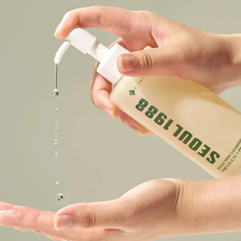 K-SECRET Seoul 1988 Cleansing Oil: Pine Cica 1% + Probiotics