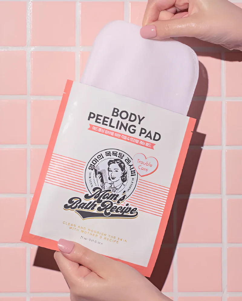 Mom’s Bath Recipe Body Peeling Pad Trouble