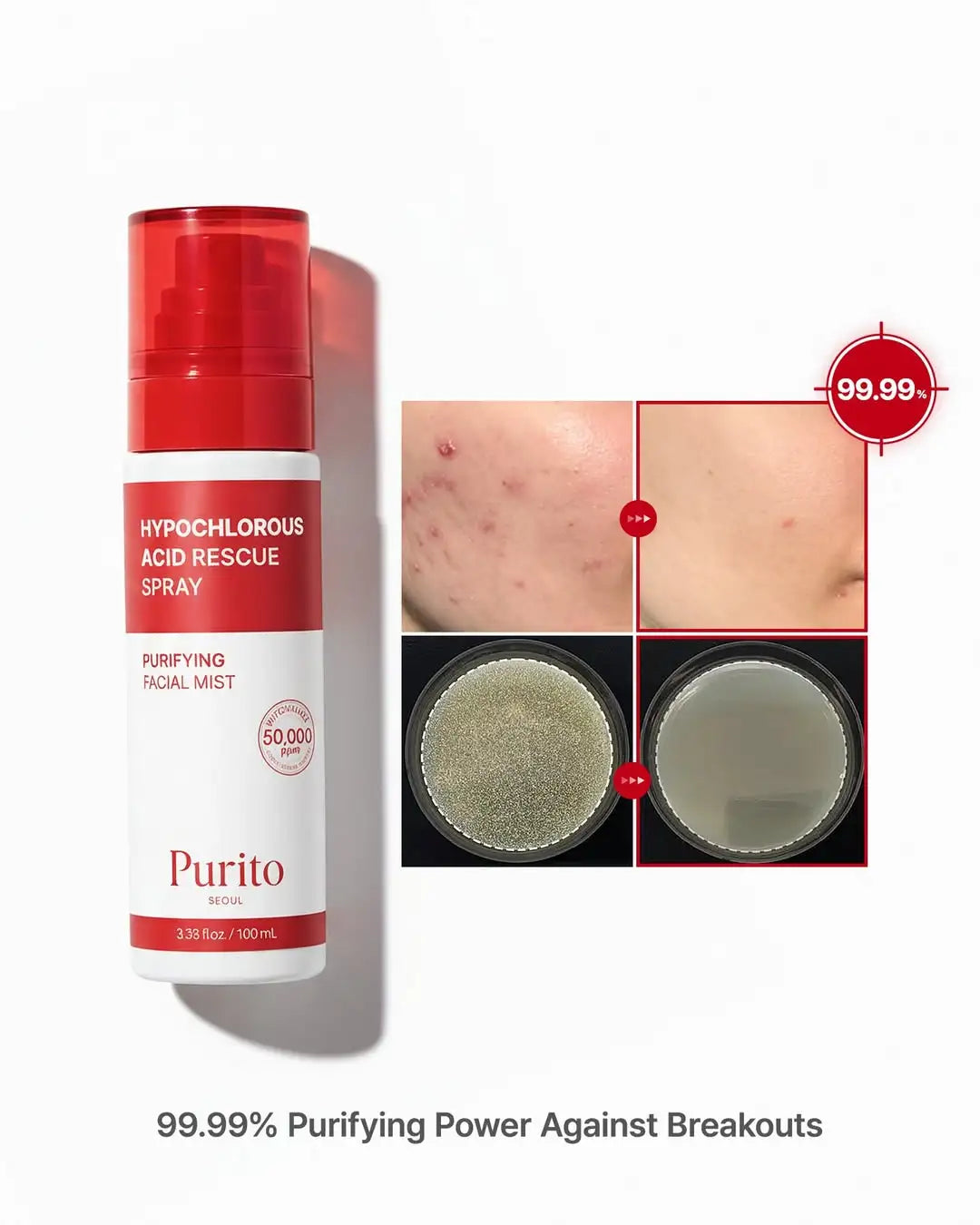 Purito Seoul Hypochlorous Acid Rescue Spray