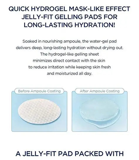 SKIN1004 Madagascar Centella Hyalu-Cica Jelly-Fit Ampoule Pad
