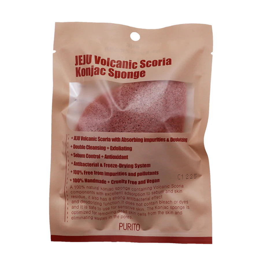 Purito SEOUL Jeju Volcanic Scoria Konjac Sponge