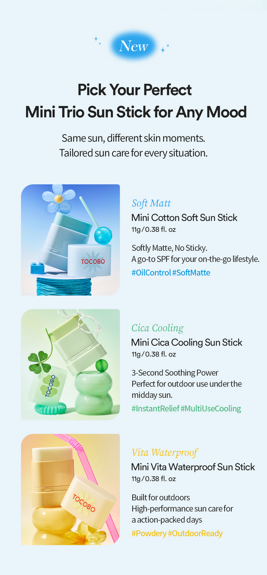 TOCOBO Mini Cotton Soft Sun Stick SPF50 PA++++