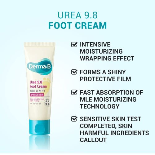 DERMA:B Urea 9.8 Foot Cream