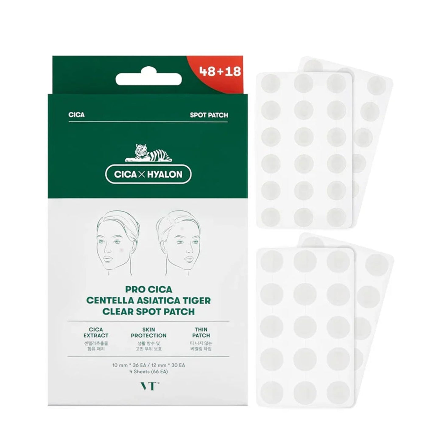 VT Pro Cica Centella Asiatica Tiger Clear Spot Patch