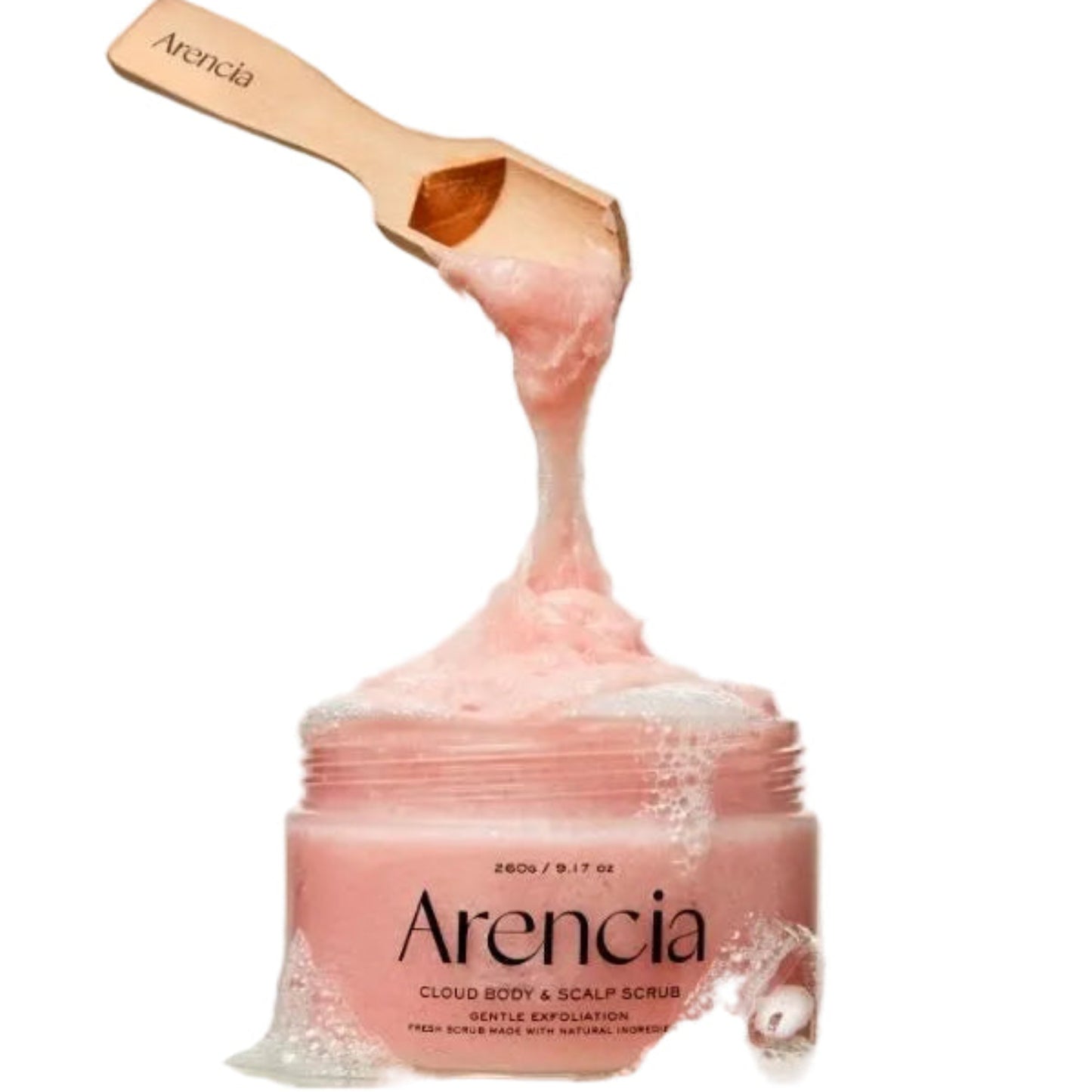 Arencia Fresh Cloud Body & Scalp Scrub Lavender & Pear