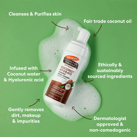 Palmer’s Coconut Oil Formula Coconut Hydrate Foaming Facial Cleanser