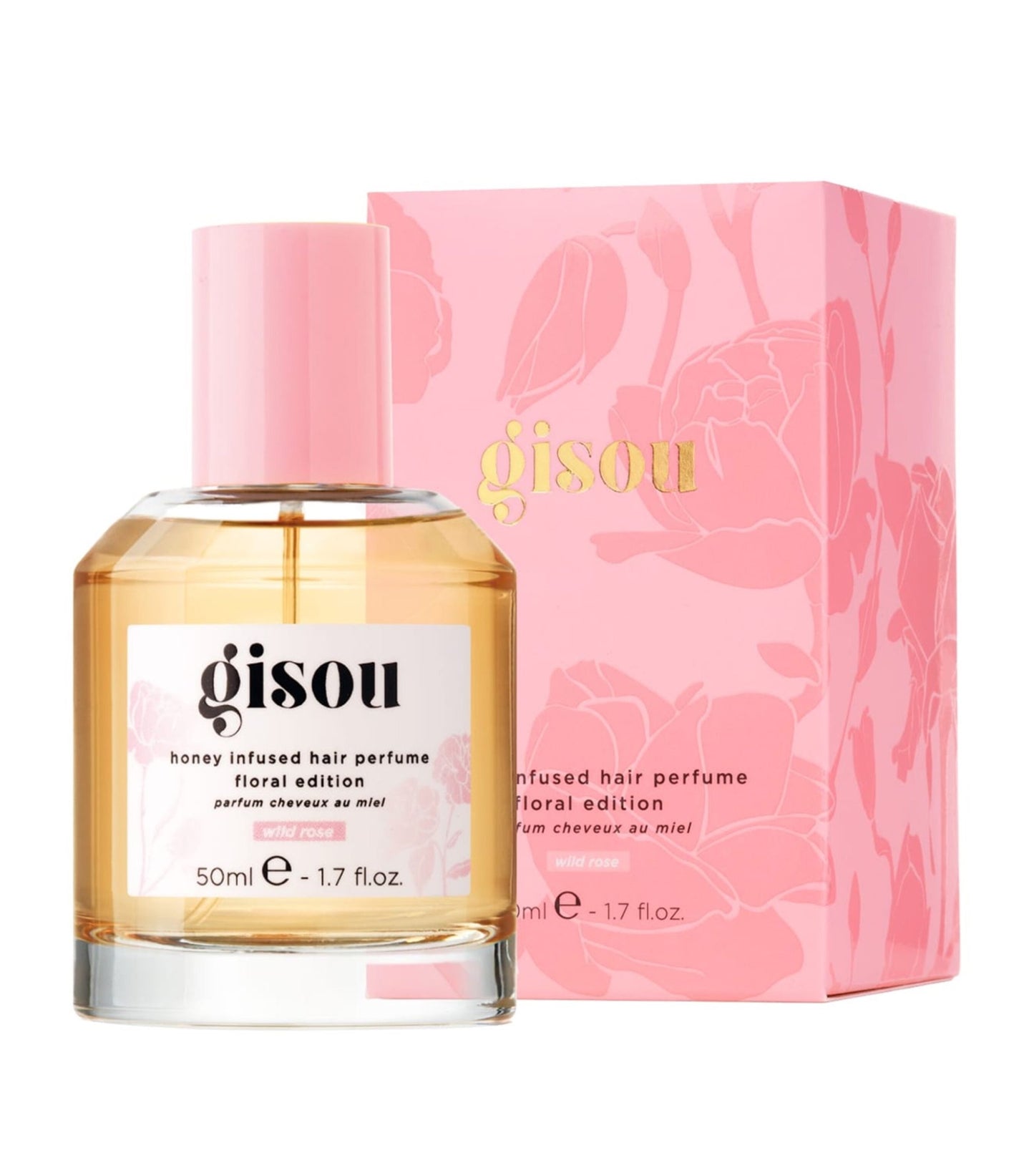 Gisou Honey Infused Hair Perfume Wild Rose