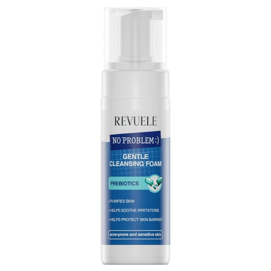 Revuele No Problem Gentle Cleansing Foam Prebiotics For Acne Prone & Sensitive Skin