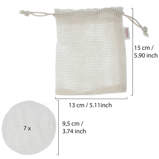 Parsa Beauty Bamboo Viscose Pads