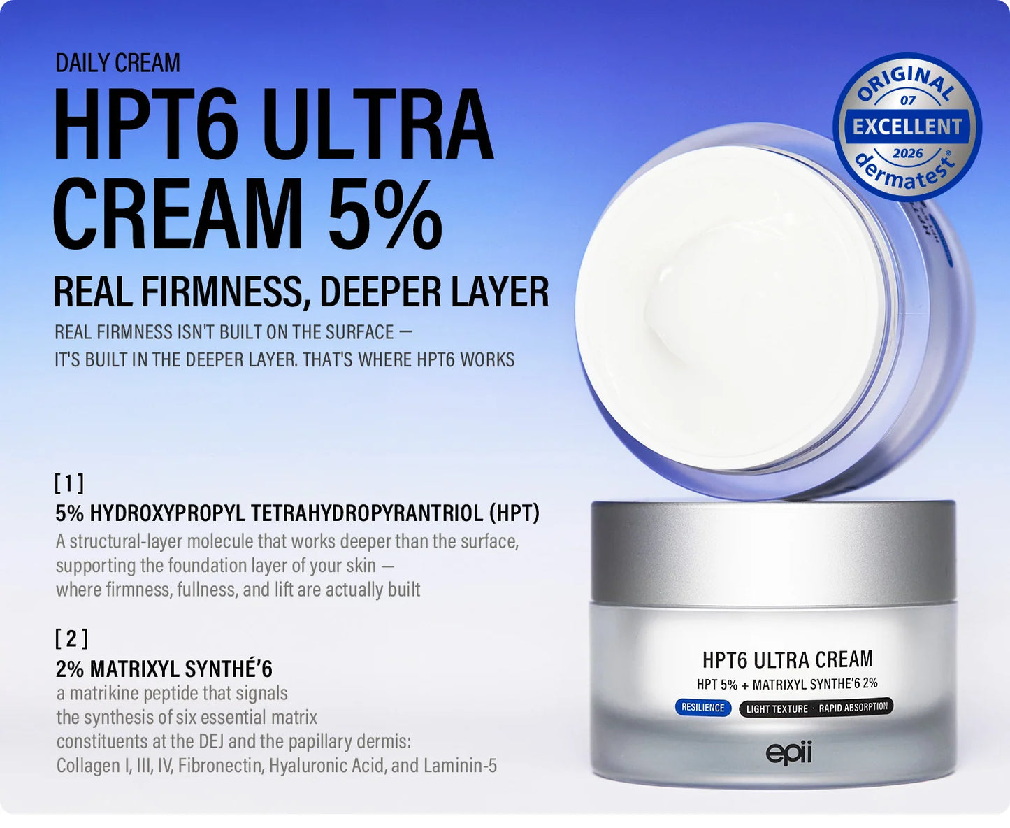 Epii HPT6 Ultra Cream 5% Face Cream
