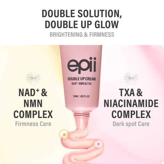 epii Double Up Cream NAD+ NMN TXA