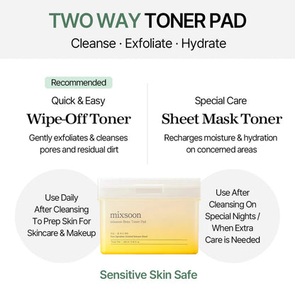 Bean Toner Pad