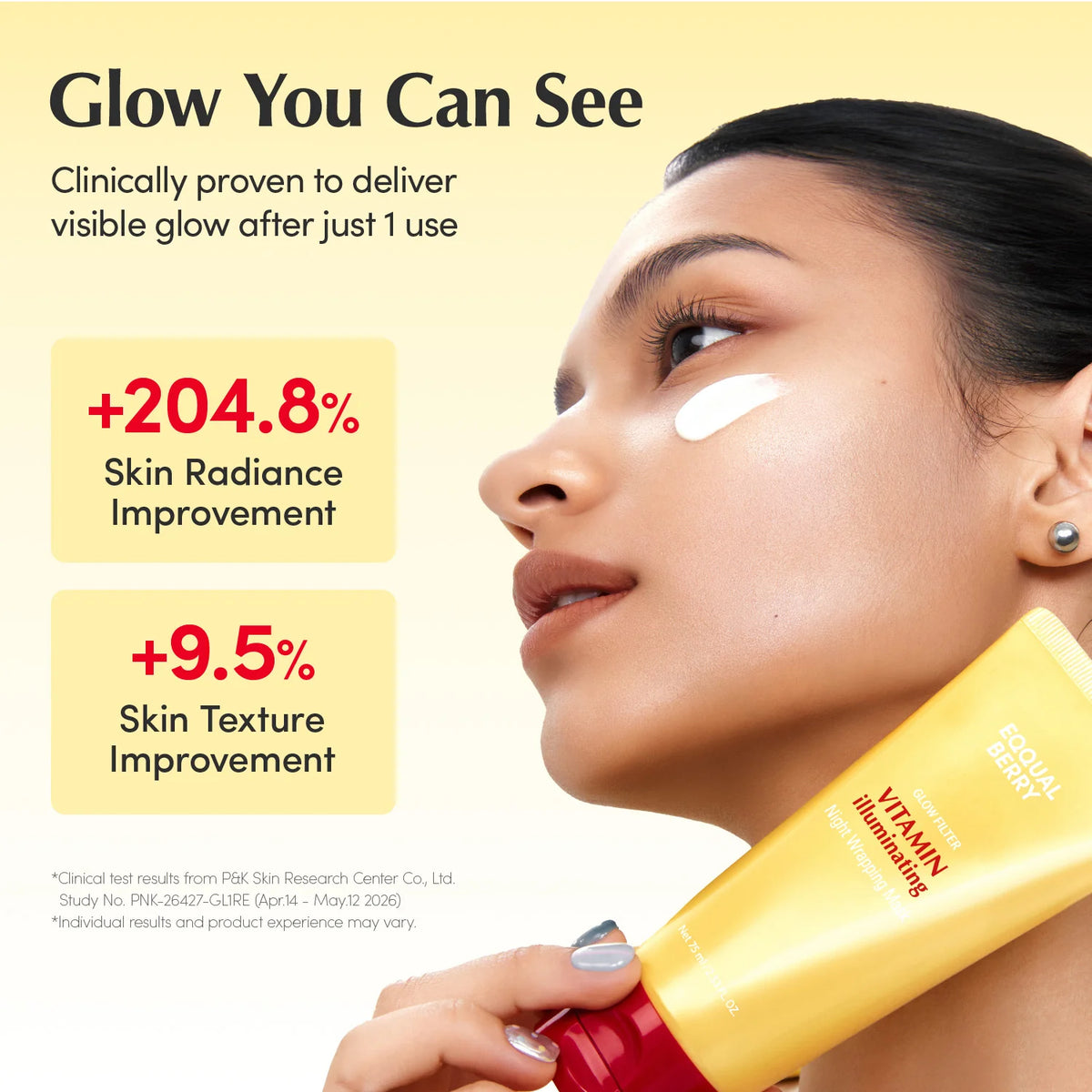 EQQUALBERRY Vitamin illuminating Night Wrapping Mask