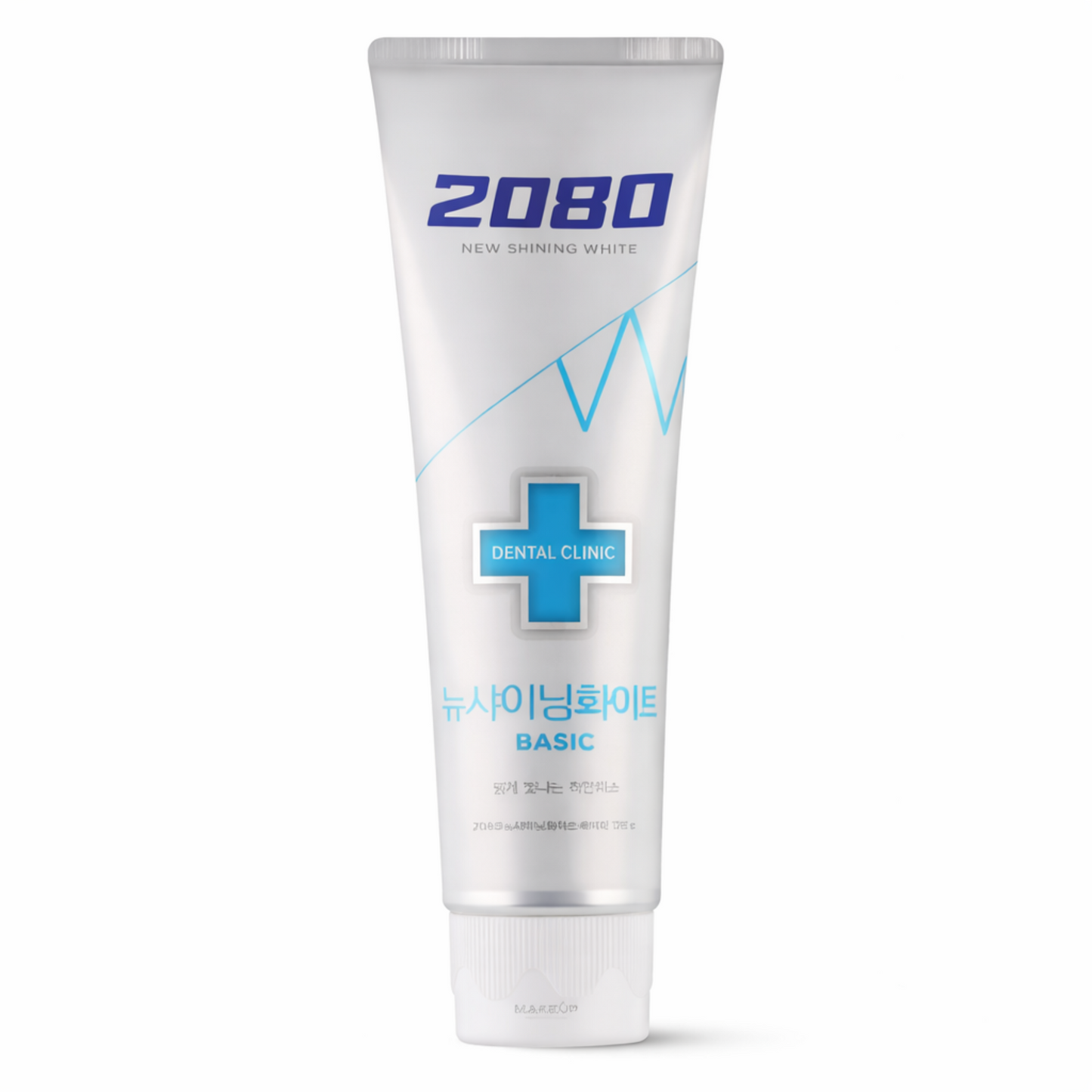 2080 Dental Clinic New Shining White Basic Toothpaste