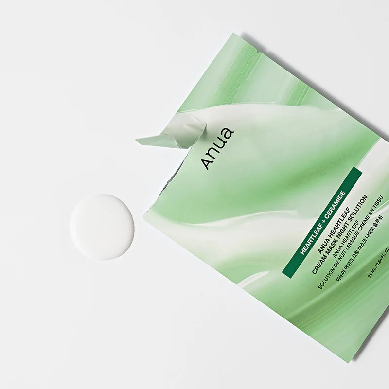 Anua Heartleaf Cream Mask Night Solution