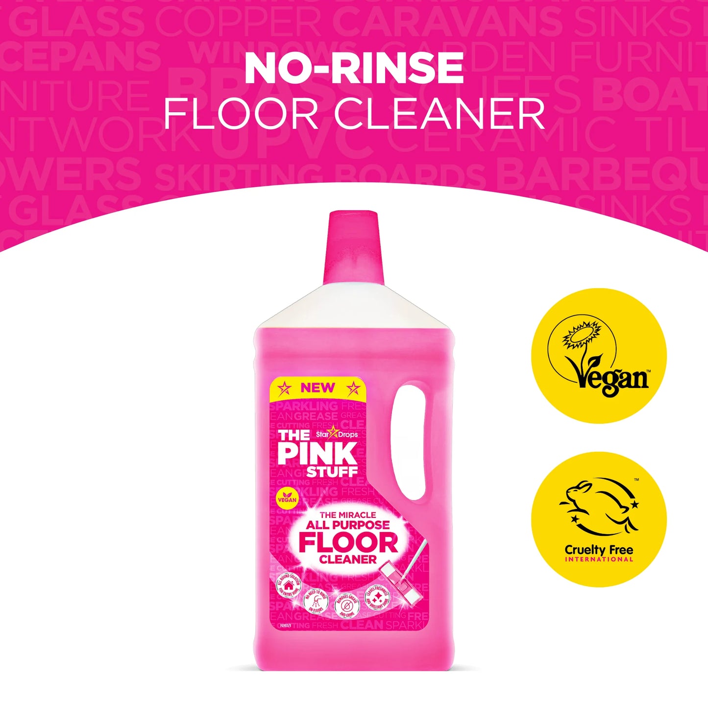 The Pink Stuff The Miracle All Purpose Floor Cleaner