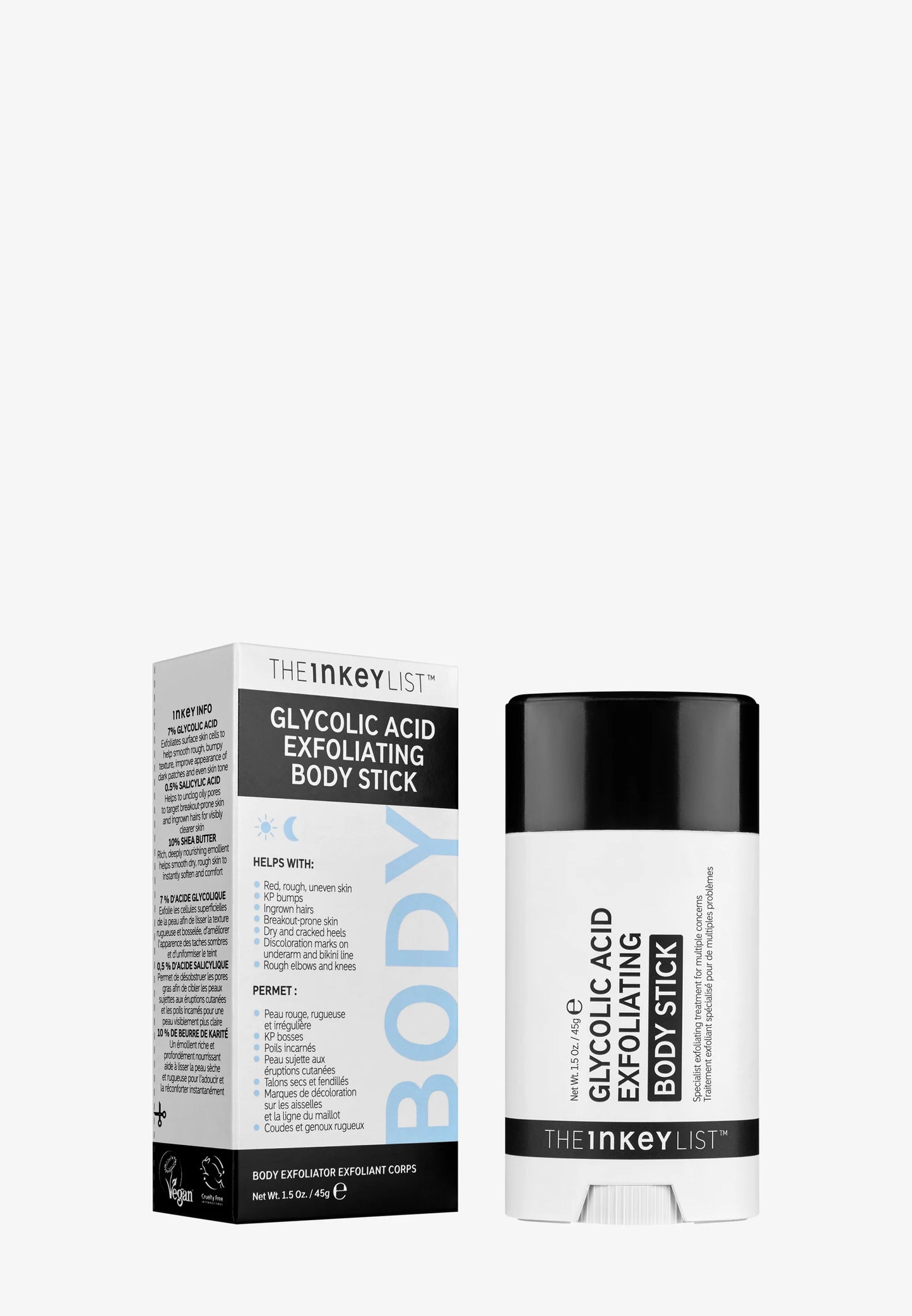 The Inkey List Glycolic Acid Exfoliating Body Stick