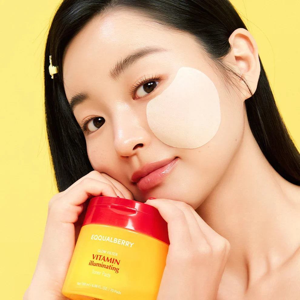 EQQUALBERRY Vitamin illuminating Toner Pads