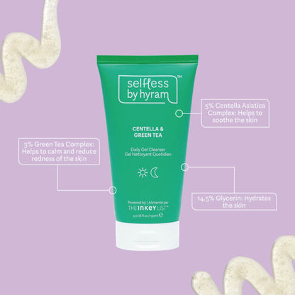 Selfless By Hyram Centella & Green Tea Hydrating Gel Cleanser
