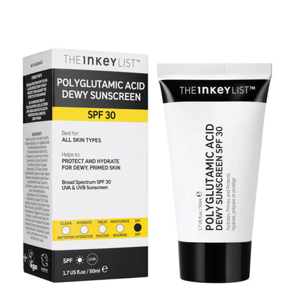 The Inkey List Polyglutamic Acid Dewy Sunscreen SPF 30