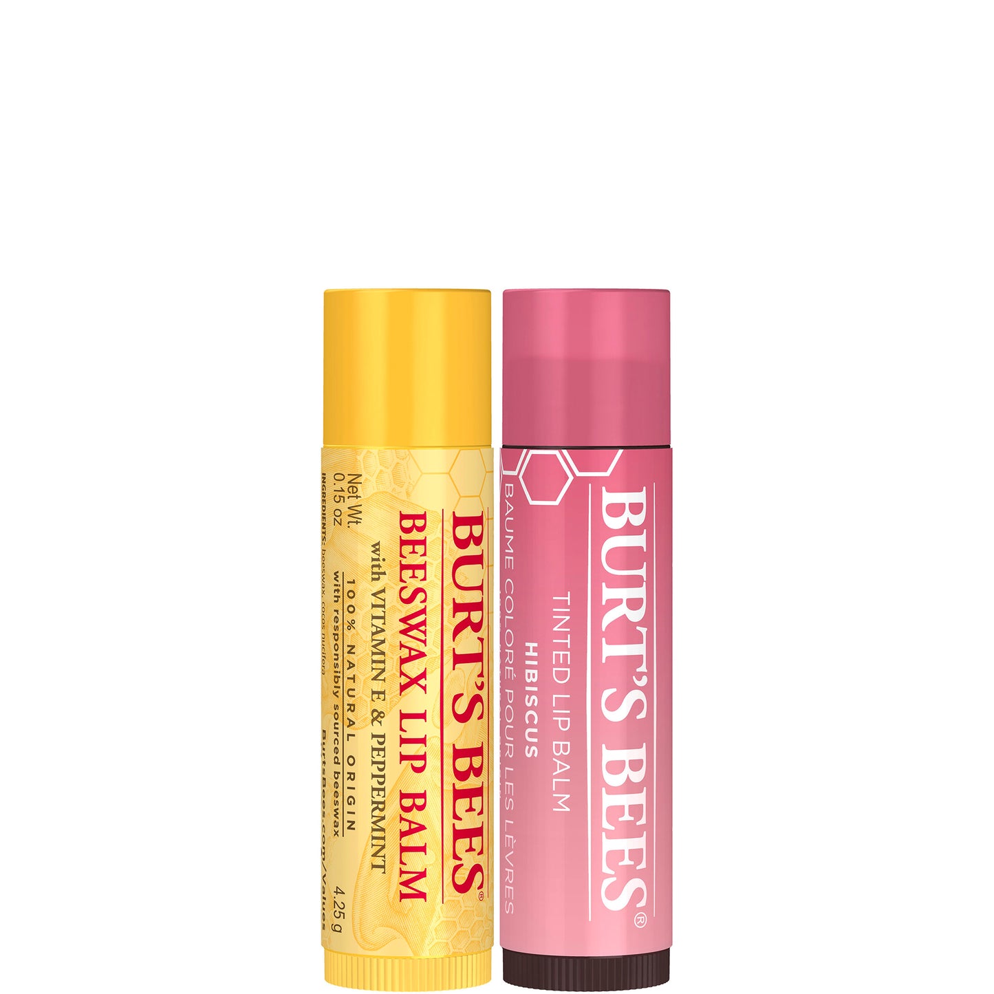 Burts Bees Tinted Lip Balm Duo Pack