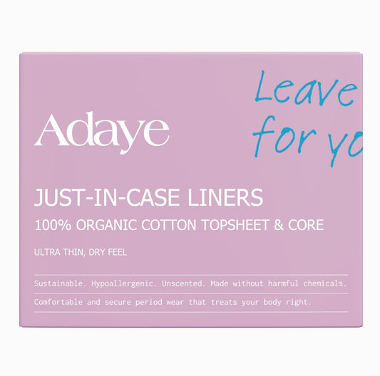 Adaye Organic Cotton Pantyliners