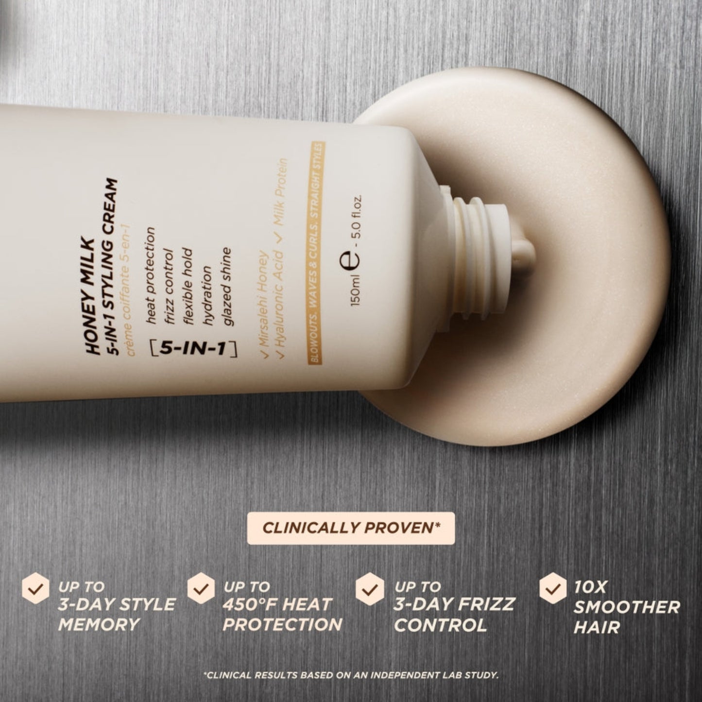 Gisou Honey Milk 5 in 1 Styling Cream