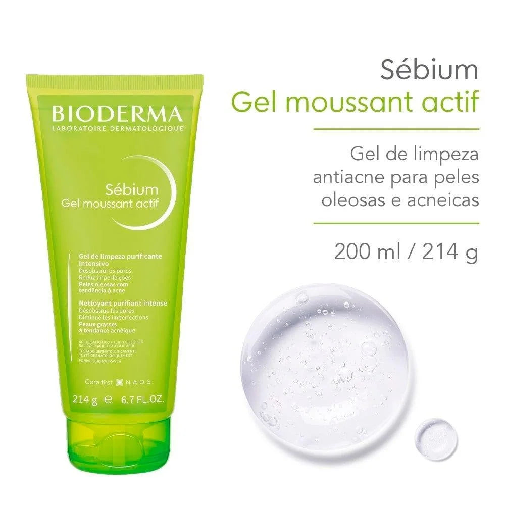 Bioderma Sébium Gel Moussant Actif