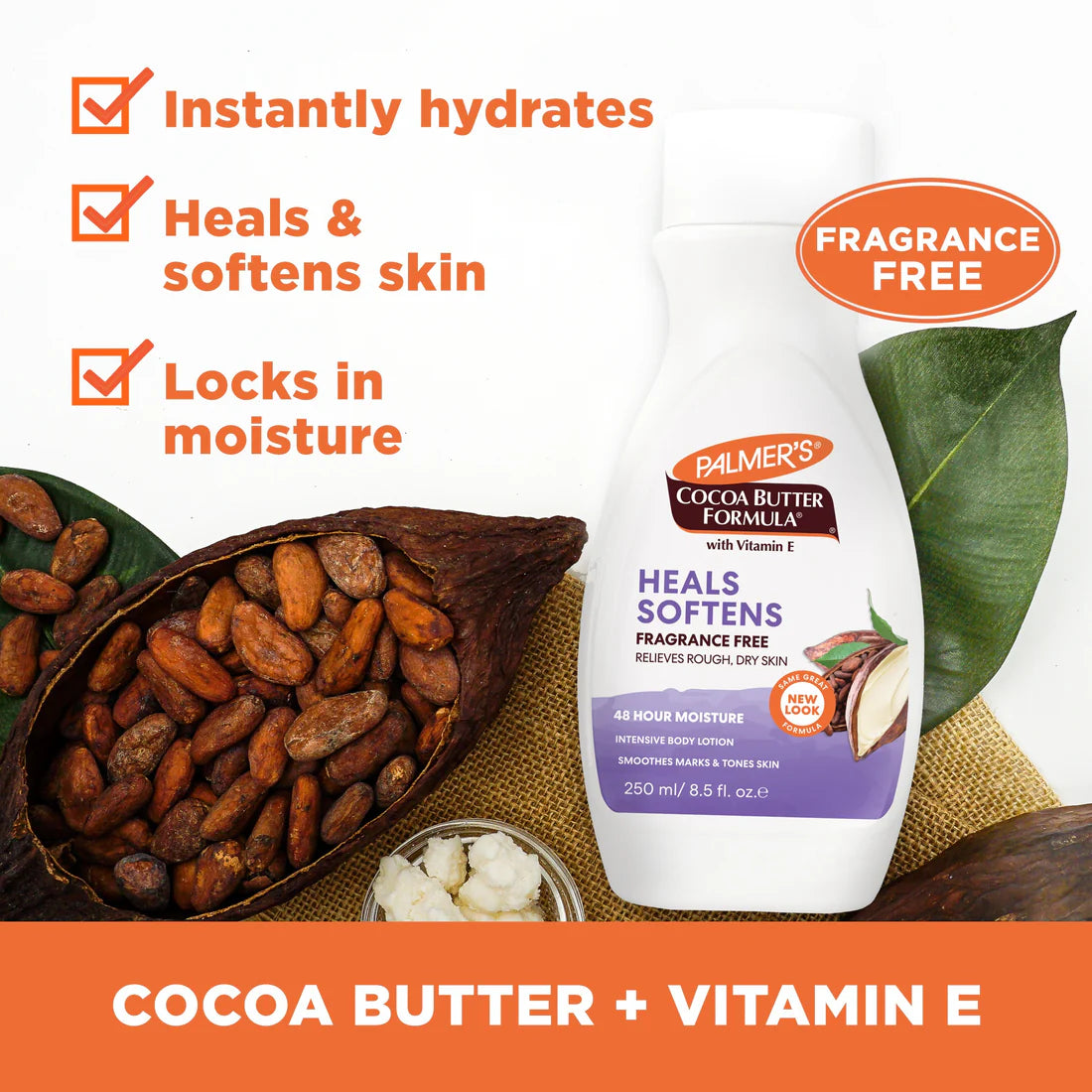 Palmer’s Cocoa Butter Formula Fragrance Free Body Lotion