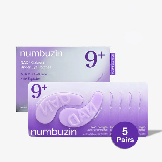 Numbuzin No.9 NAD+ Collagen Under Eye Patches