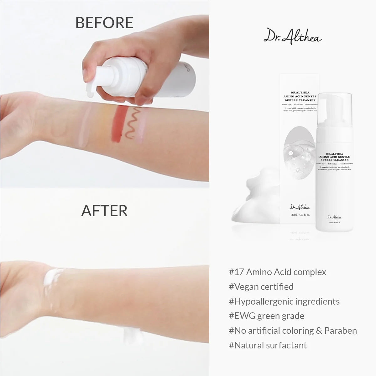 Dr. Althea Amino Acid Gentle Bubble Cleanser